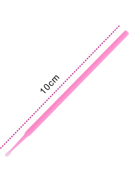 100 Adets Mikroblading Mikro Fırçalar Swabs Dövme Tek Kullanımlık Aplikatör (Yurt Dışından) indirimleri