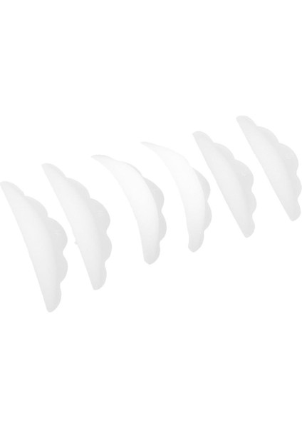3 Çift 3D Silikon Kirpik Uzantısı Perm Pad Lashes Kalıcı Kıvrımlı Araçlar (Yurt Dışından) fırsatları