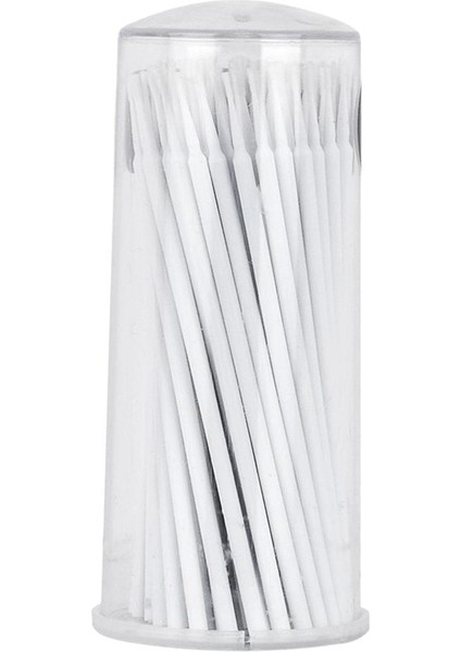 100 Adet Mikroblading Mikro Fırçalar Swabs Dövme Tek Kullanımlık Aplikatörler (Yurt Dışından)