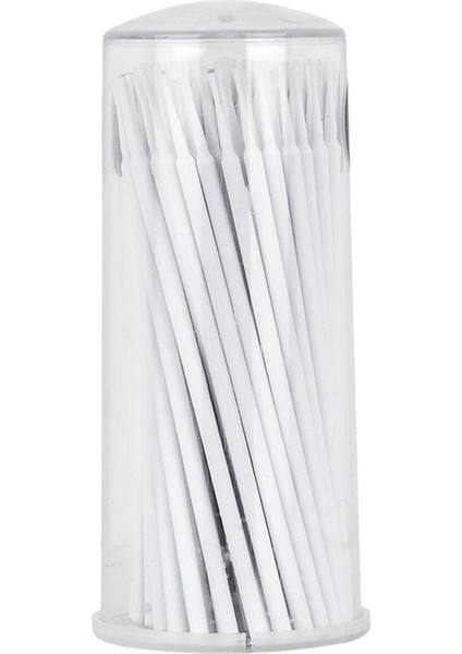 100 Adet Mikroblading Mikro Fırçalar Swabs Dövme Tek Kullanımlık Aplikatörler (Yurt Dışından)