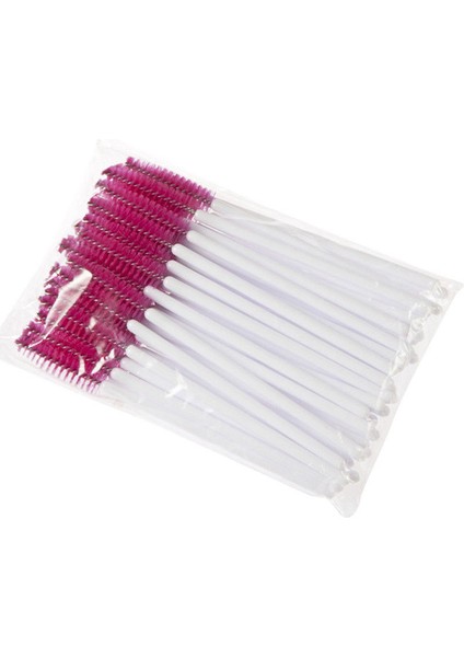 50X Maskara Fırça Kirpikleri Aplikatör Kozmetik Güzellik Ürünü Tut Kolu 10CM (Yurt Dışından)