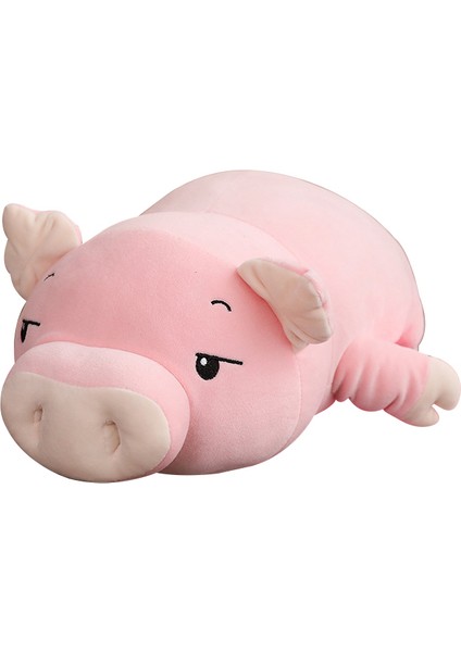 Squishy Pig Doldurulmuş Bebek Yalan Peluş Piggy Oyuncak Hayvan Yumuşak Pelshie Yastığı Çocuklar Için Bebek Konforlu 40 Cm (Yurt Dışından)