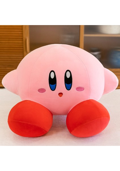 Anime Star Kirby Peluş Oyuncaklar Yumuşak Dolgulu Bebek Kabarık Pembe Pembe Bebek Yastık Odası Dekorasyon Oyuncakları 30 Cm (Yurt Dışından)