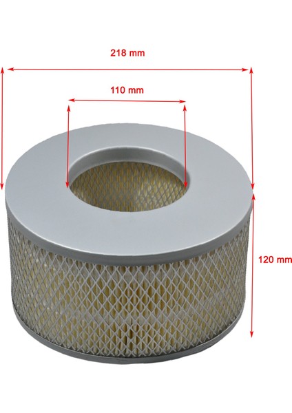 Toyota Hilux Vı 2.4 D, 2.5 D Ortası Kapalı Tip 97-2004 Hava Filtresi fiyatları