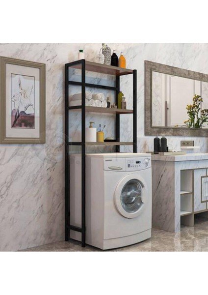 Cosar Group Çamaşır Makinesi Üstü Düzenleyici Raf Banyo Rafı Makina Üstü Çok Amaçlı Dolap