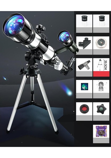 Astronomi Için Tripod ile Taşınabilir 70MM Astronomik Reflektör Teleskop (Yurt Dışından)