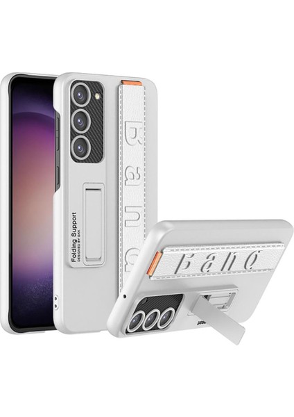 Samsung Galaxy S23 Plus Kılıf Standlı El Tutmalı Kapak Band