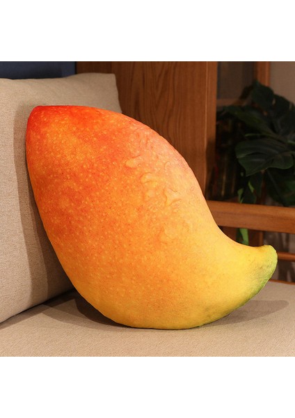 Simülasyon Hami Kavun Ananas Mangosten Mango Çilek Peluş Oyuncak Doldurulmuş Yumuşak Yastık Çocuklar Için Kız Dekor 45 Cm (Yurt Dışından)