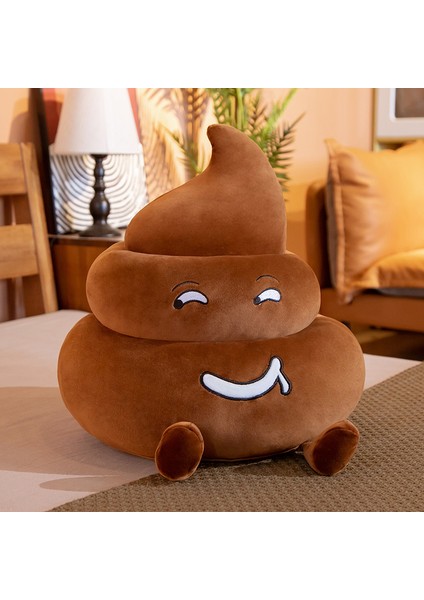 Doldurulmuş Oyuncaklar Komik Kaka Plushie Oyuncaklar Simülasyon Dışkısı Yastık Doldurulmuş Yumuşak Yaratıcı Kanepe Yastık 25 Cm (Yurt Dışından)