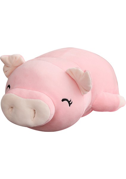 Squishy Pig Doldurulmuş Bebek Yalan Peluş Piggy Oyuncak Hayvan Yumuşak Pelshie Yastığı Çocuklar Için Bebek Konforlu 40 Cm (Yurt Dışından)