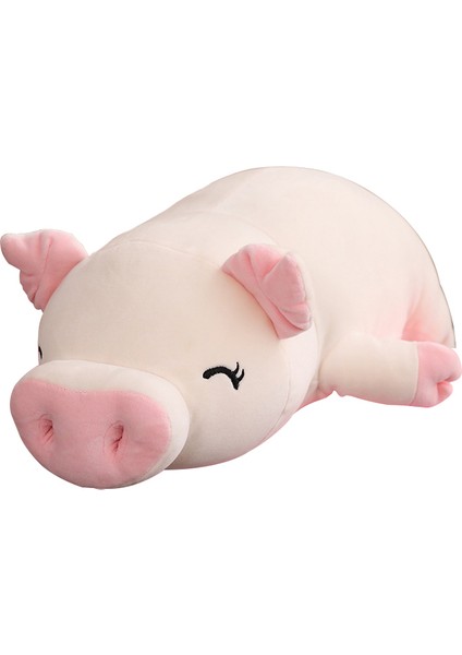 Squishy Pig Doldurulmuş Bebek Yalan Peluş Piggy Oyuncak Hayvan Yumuşak Pelshie Yastığı Çocuklar Için Bebek Konforlu 40 Cm (Yurt Dışından)