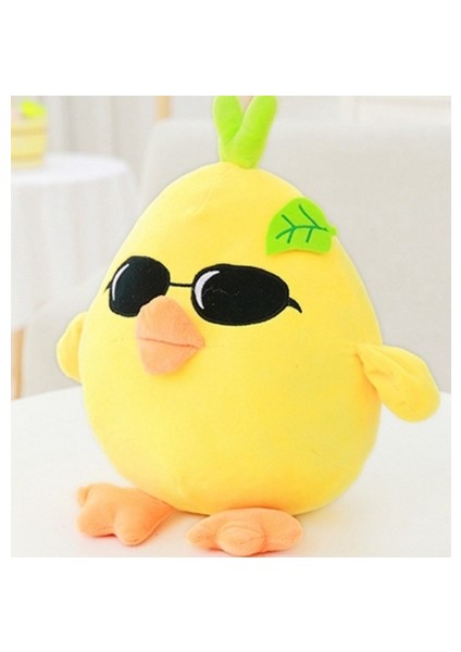Kawaii Sarı Tavuk Peluş Bebekler İle 6 Duygu İle Sevimli Doldurulmuş Oyuncaklar Çocuklar Için Yaratıcı Ev Dekor Yastığı 35 Cm (Yurt Dışından)