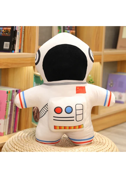 Yeni Peluş Astronot Uzay Gemisi Oyuncak Doldurulmuş Yumuşak Bebek Karikatür Yastık Çocuk Oyuncaklar Yaratıcı Uçak Oyuncaklar Çocuklar Erkek  40 Cm (Yurt Dışından)