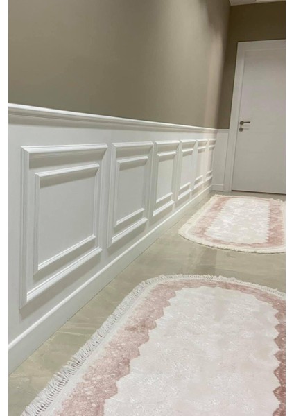 Dekoratif Boyanabilir 1 Adet 4 cm Polistren Duvar Çıtası 1 Adet 240 cm Duvar