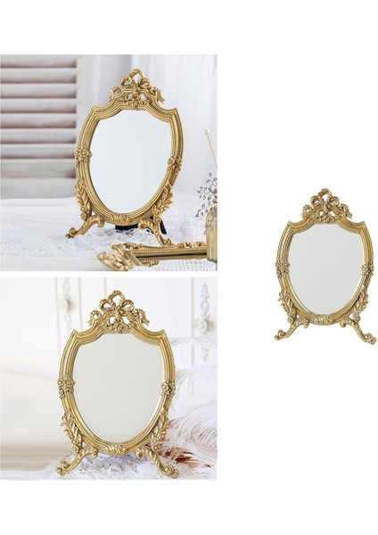 Oyma Reçine Dekoratif Makyaj Aynası Vanity Aynalar Dekor (Yurt Dışından) indirimleri