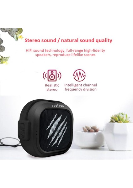 Ücretsiz Dinleme Kablosuz Mini Taşınabilir Hoparlör Kare Kutu Hoparlör Güçlü Anti-Müdahale Cd Kalite Şanzımanı 3w (Yurt Dışından)