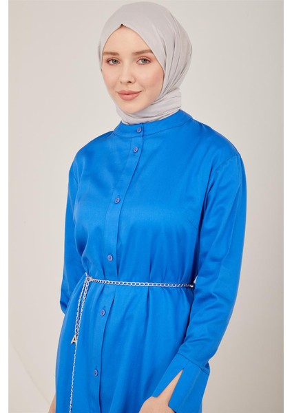 Oversize Tunik Elbise 23Y4502 Kobalt modelleri