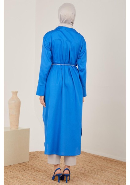 Oversize Tunik Elbise 23Y4502 Kobalt fırsatları