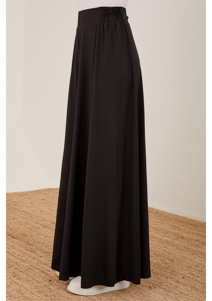 Oversize Bluzu Olan Füzo Taytlı Pantolon Etekli Spor Takım 23Y6607 Siyah fırsatları