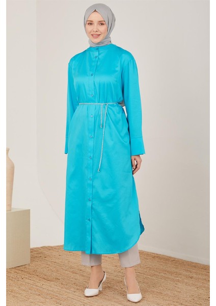 Oversize Tunik Elbise 23Y4502 Aqua modelleri