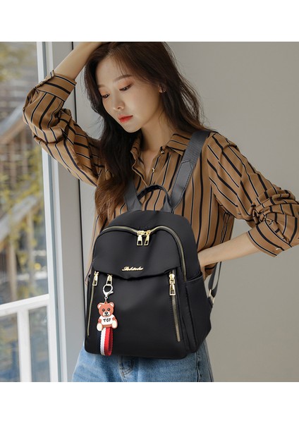 Trendy Moda Sırt Çantası Bayanlar Oxford Bez Sırt Çantası Büyük Kapasiteli Su Geçirmez Seyahat Commuting (Yurt Dışından) fırsatları