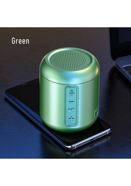Kablosuz Bluetooth Hoparlör Bilgisayar Açık Mekan Taşınabilir Eklenti Kart Mobil Ses Subwoofer (Yurt Dışından)