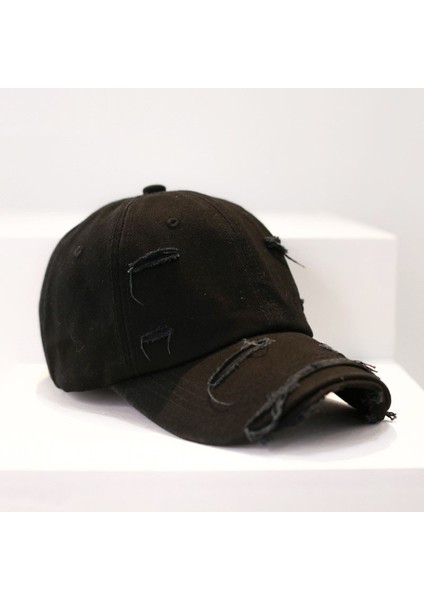Unisex Nefes Alabilir Ayarlanabilir Şapka - Siyah (Yurt Dışından)