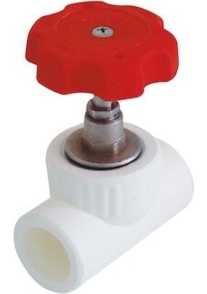 Pprc 20MM Kırmızı Kelebek Stop Vana
