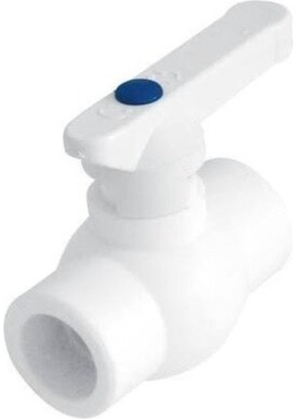 Pprc 20 mm Plastik Kollu Küresel Vana