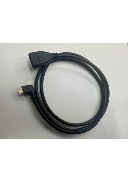 90 Derece Micro USB Otg Kablo Uzun Micro USB Otg Kablo 2 Metre Otg Kablo Micro USB 90 Derece