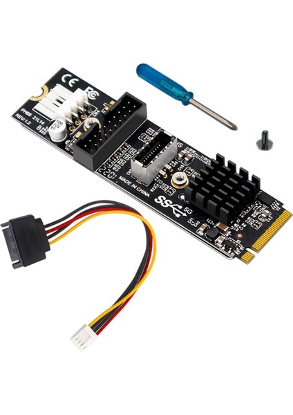 M2 Nvme Typee Çevirici M.2 Nvme 19 Pin USB 3.0 Çevirici M2 Nvme 20 Pin USB 3.0 Çevirici Nvme Type-E Çevirici
