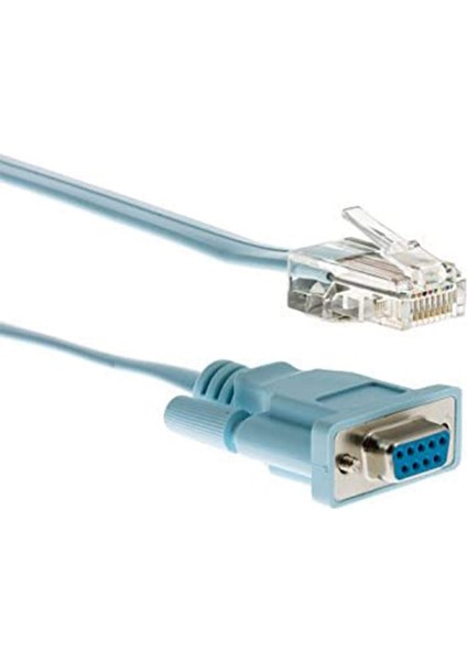 Cisco Kablo Db9 To RJ45 Konsol Bağlantı Kablosu Cisco Switch Router Için RJ45 Erkek 9 Pin Dişi Konsol Kablosu
