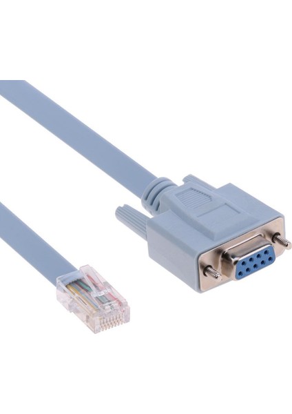 Cisco Kablo Db9 To RJ45 Konsol Bağlantı Kablosu Cisco Switch Router Için RJ45 Erkek 9 Pin Dişi Konsol Kablosu