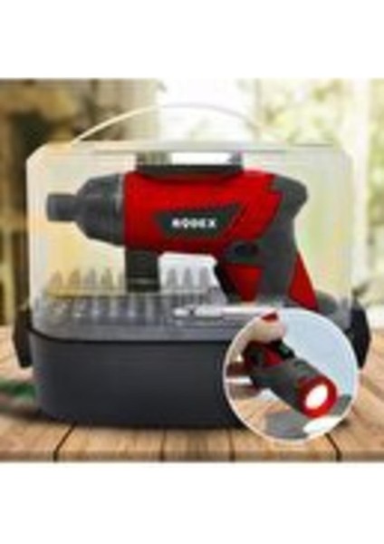 Rodex Şarjlı Tornavida 3.6 V 1.5AH 210RPM Lı-Ion modelleri