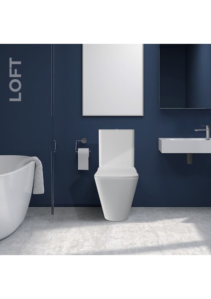 Loft Duvara Sıfır Klozet Takım