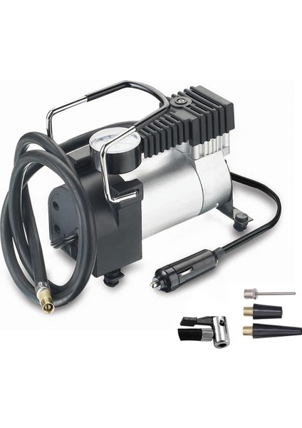 Profesyonel Metal Oto Araç Hava Kompresörü 12V