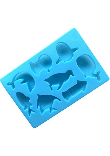 Deniz Hayvanları Silikon Çikolata Dondurma Kek Kalıbı fiyatları