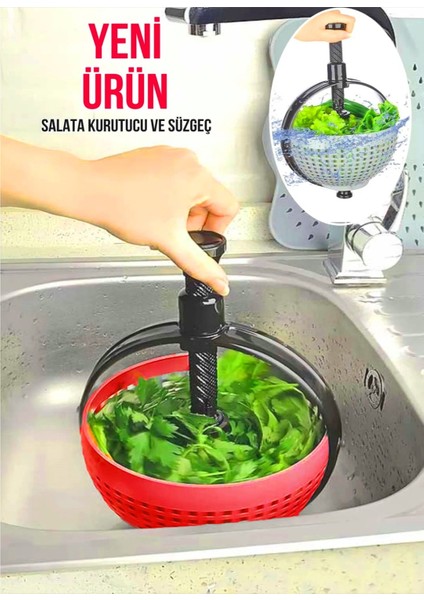 Basmalı Express Sebze Salata Kurutucu Süzgeç 1 Adet