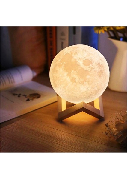 3D Baskı Ay Lambası Küçük Gece Lambası Qixi Festivali Sonbahar Ortası Festivali Eşlik Eden Hediye (Yurt Dışından) fiyatları