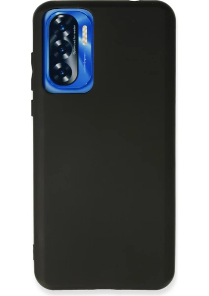 Case World Caseworld Reeder P13 Blue Max L 2022 ile Uyumlu Kapak Mat Siyah Soft Silikon Kılıf