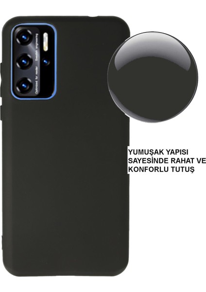 Caseworld Reeder P13 Blue 2021 ile Uyumlu Kapak Mat Siyah Soft Silikon Kılıf modelleri