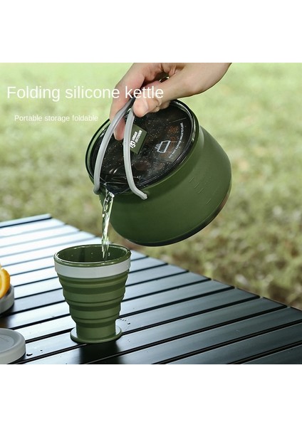 Taşınabilir Su Isıtıcısı Katlanabilir Silikon Açık Kamp Su Isıtıcısı 1l (Yurt Dışından) fiyatları