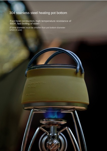 Taşınabilir Su Isıtıcısı Katlanabilir Silikon Açık Kamp Su Isıtıcısı 1l (Yurt Dışından) fırsatları