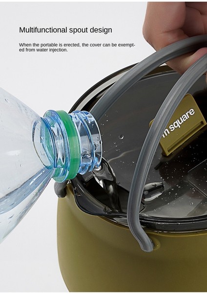 Taşınabilir Su Isıtıcısı Katlanabilir Silikon Açık Kamp Su Isıtıcısı 1l (Yurt Dışından) indirimleri