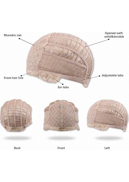 Doğal Kadınlar Kısa Düz Kahverengi Tam Peruk Insan Saç Peruk 42CM (Yurt Dışından) fırsatları