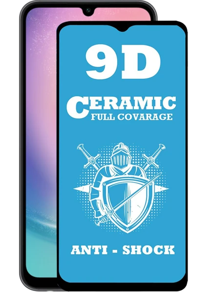 Caseart Samsung Galaxy A24 Tam Kaplayan Seramik Nano Esnek Ekran Koruyucu Cam