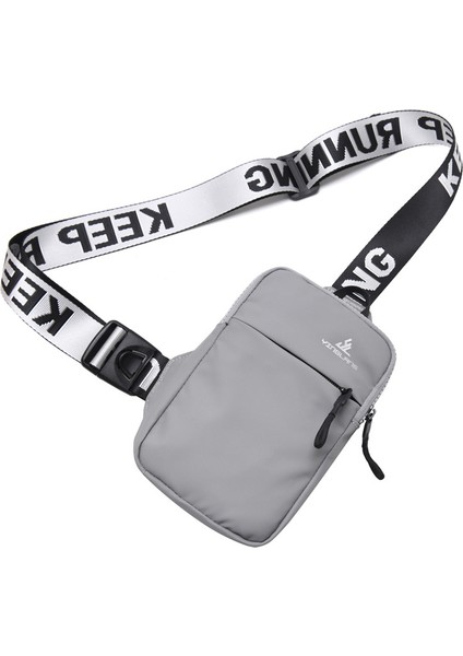 Fengdong Küçük Göğüs Çanta Kadın Cep Telefon Çantası Açık Hava Spor Çantası Erkekler Mini Moda Omuz Çantası Kadın Messenger Çanta (Yurt Dışından)