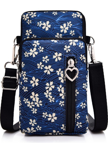 Yeni Cep Telefonu Çantası Kadın Messenger Çantası Asılı Boyun Para Çantası Dikey Çantası Yeni All-Mwatch Mini Küçük Crossbody Bag (Yurt Dışından)