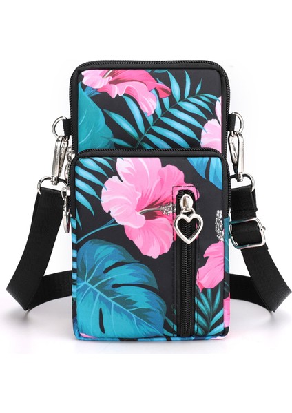 Yeni Cep Telefonu Çantası Kadın Messenger Çantası Asılı Boyun Para Çantası Dikey Çantası Yeni All-Mwatch Mini Küçük Crossbody Bag (Yurt Dışından)