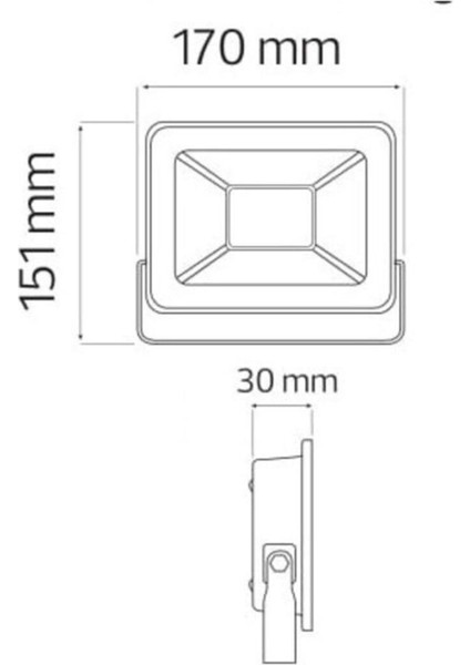 Horoz Pars-30 30 Watt 6400K Beyaz Işık